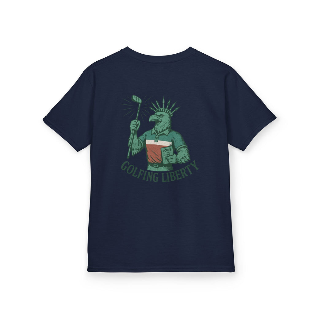 Golfing Liberty Youth T-Shirt