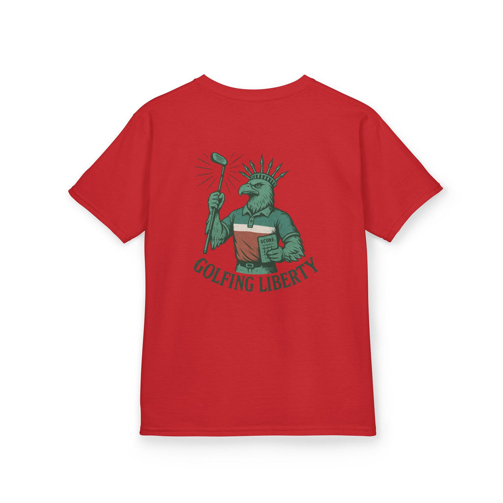 Golfing Liberty Youth T-Shirt