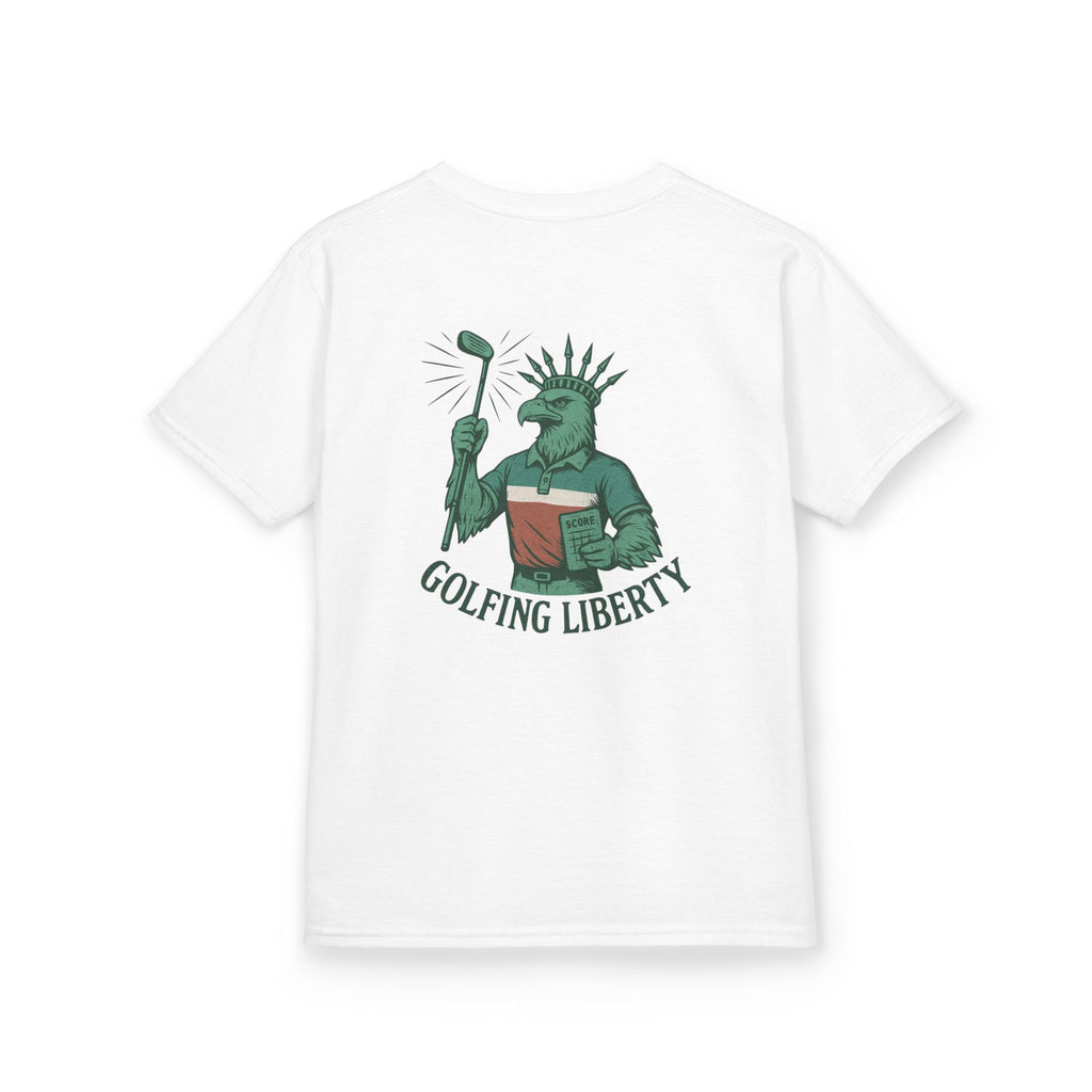 Golfing Liberty Youth T-Shirt