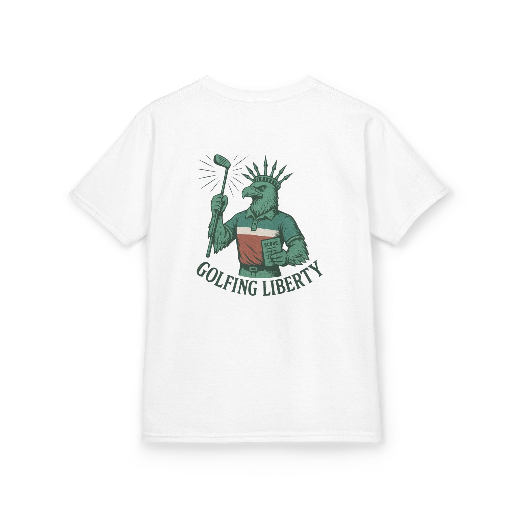 Golfing Liberty Youth T-Shirt
