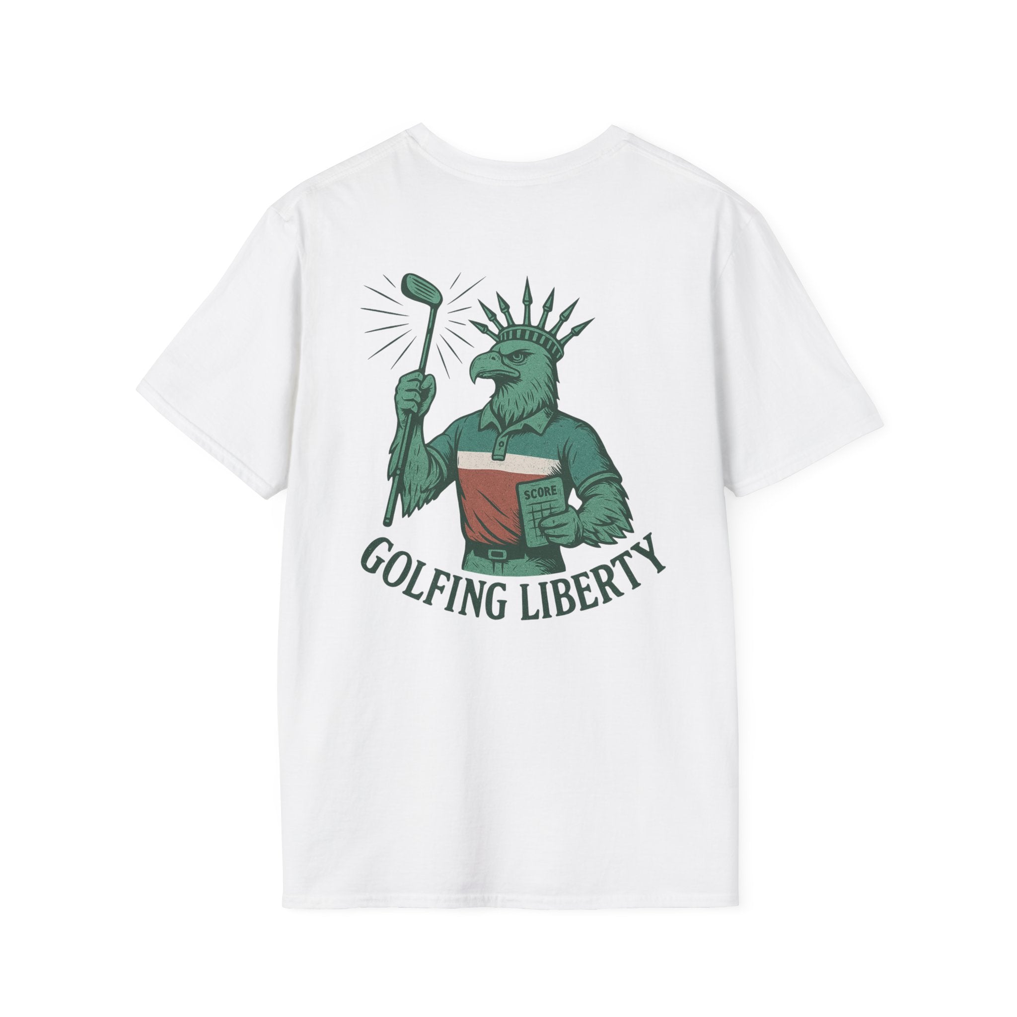 Golfing Liberty T-Shirt
