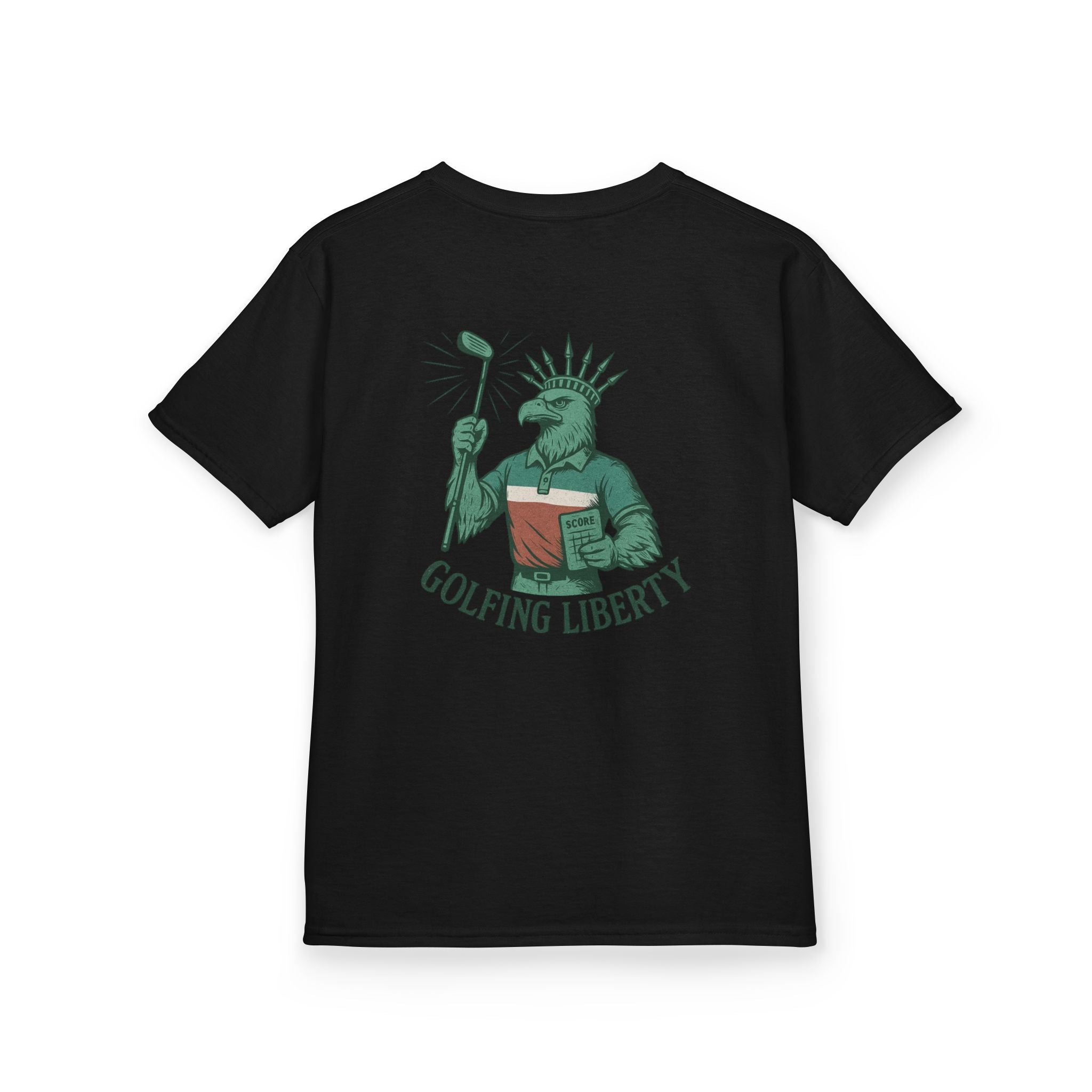 Golfing Liberty Youth T-Shirt